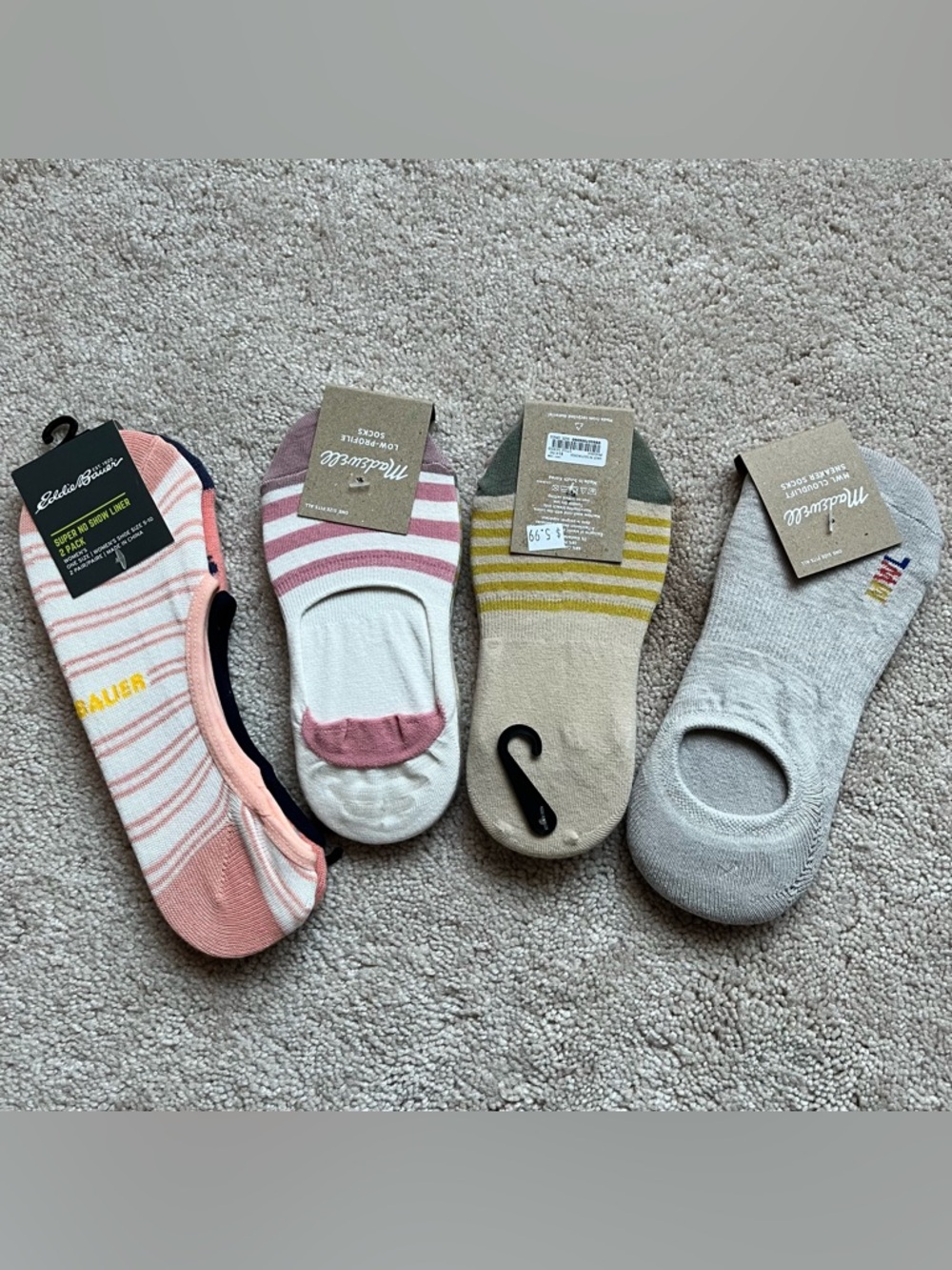 New Millenial No-Show Socks 7-pack